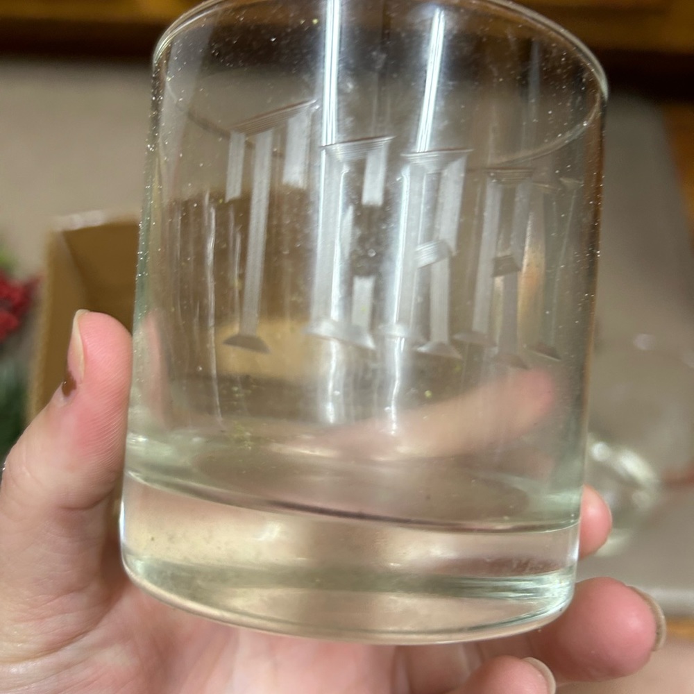 Glass “Terry” name